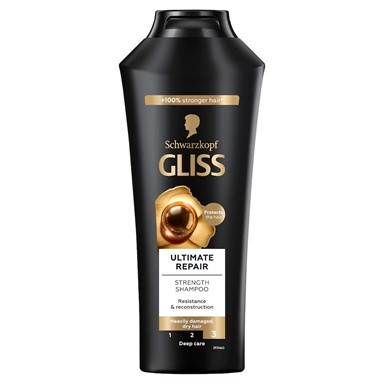 Gliss Kur šampon na vlasy 400ml Ultimate Gliss Kur šampon na vlasy 400ml Ultimate - Kosmetika Pro ženy Vlasová kosmetika Šampóny